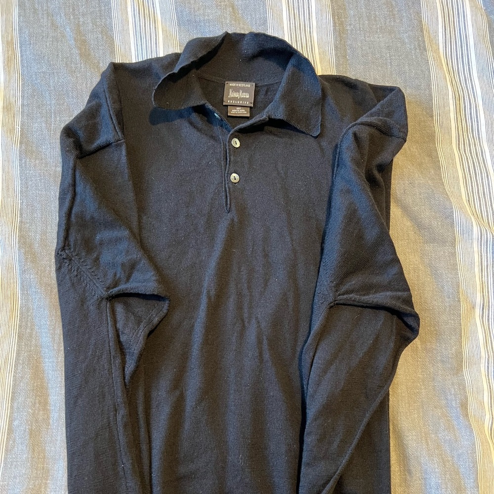 Men’s Neiman Marcus wool sweater